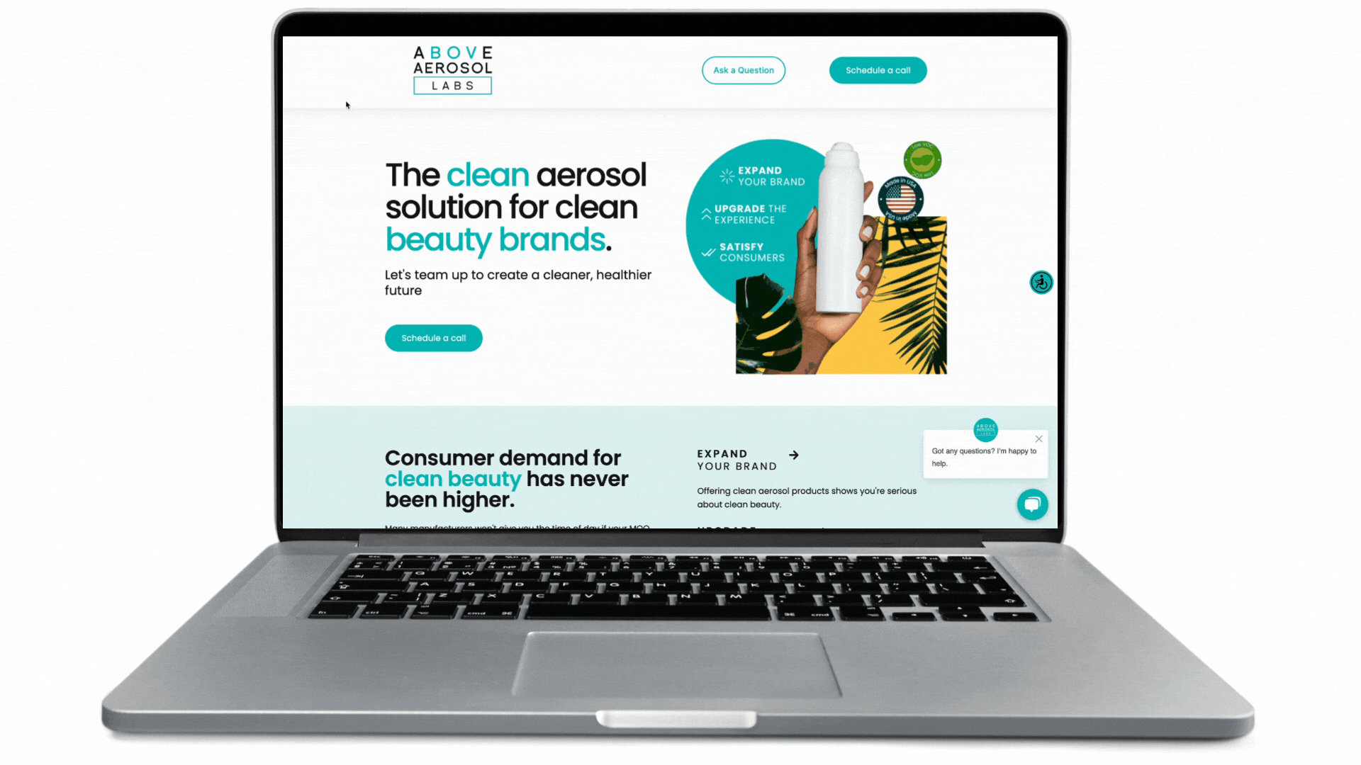 StoryBranded Websites By Sauce   Screen Recorded MockUps Above Aerosol