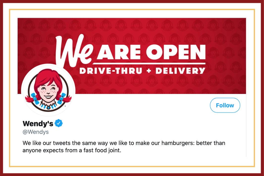 we are open wendy's ad