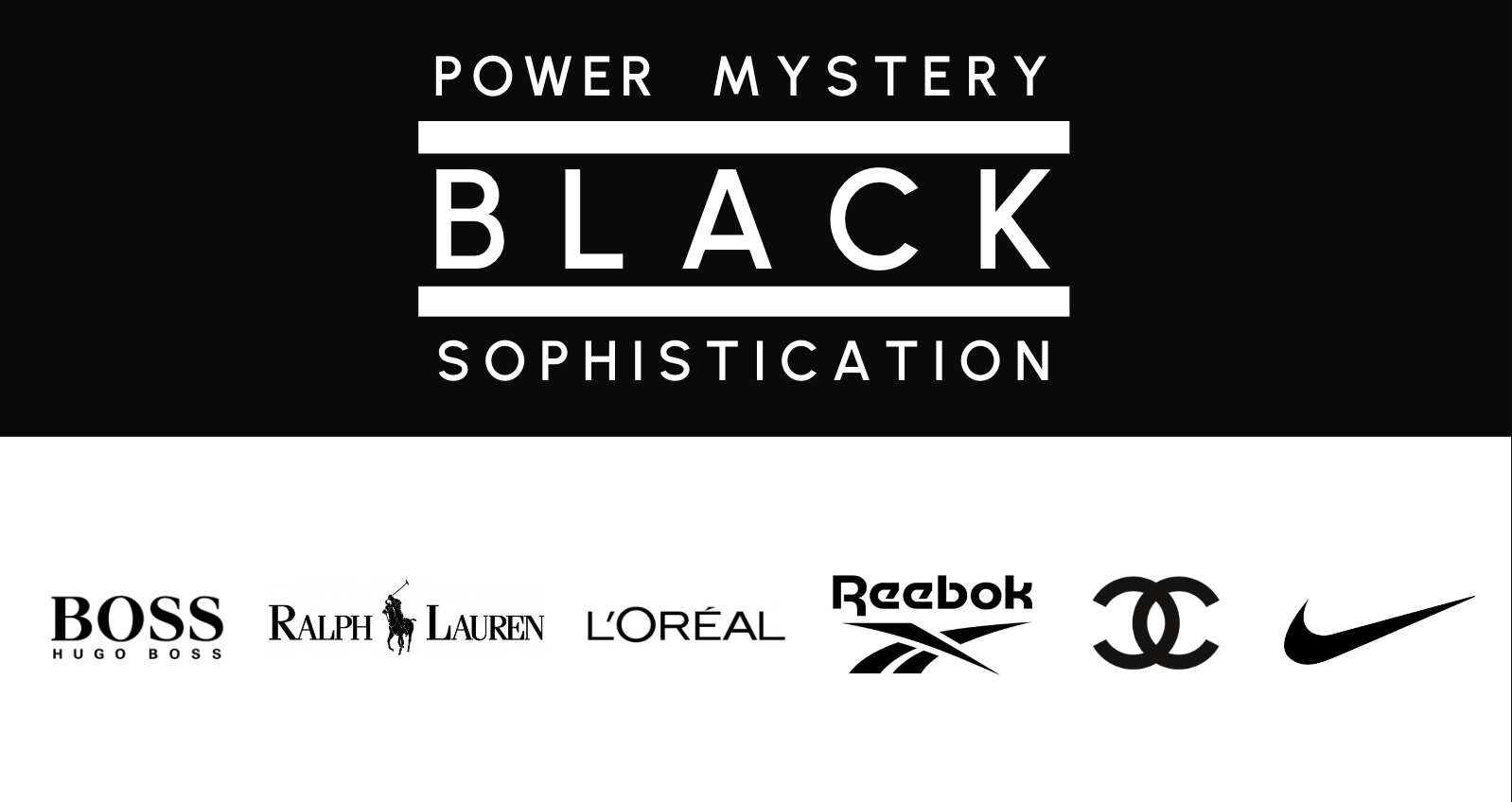 black mystery power sophistication