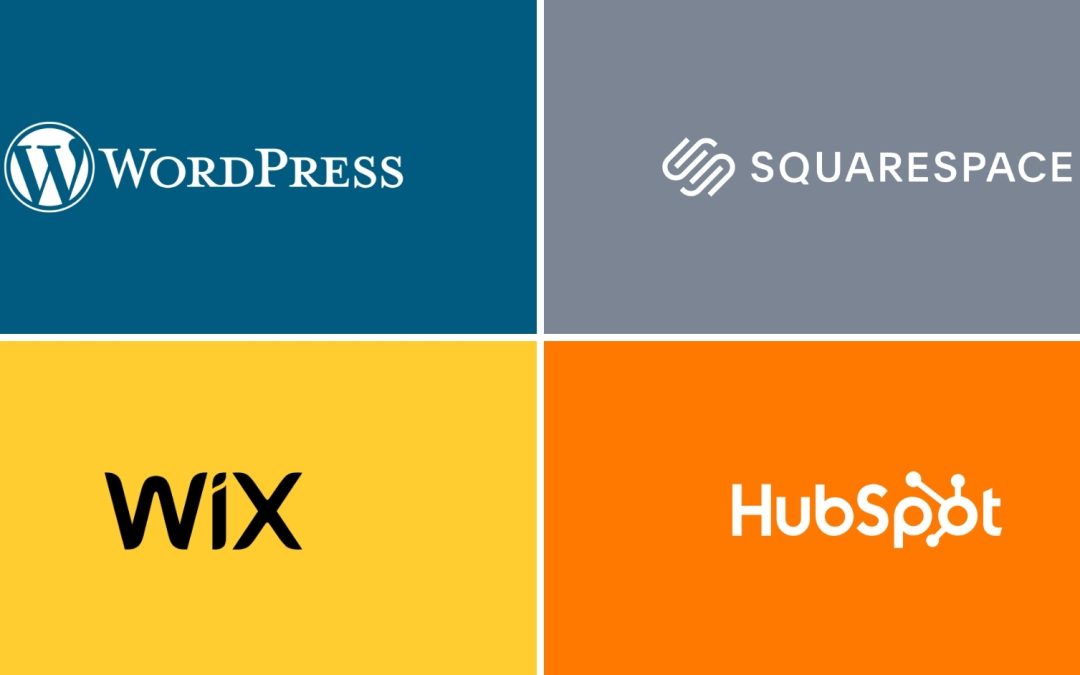Which Website Platform is Right For Your Business: A Comparative Look at WordPress, Wix, Squarespace and HubSpot
